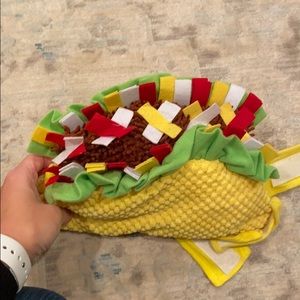Taco dog costume